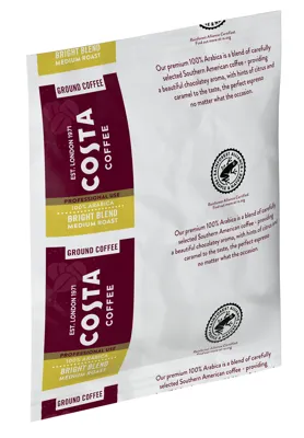 COSTA BRIGHT BLEND ROAST AND GROUND FILTER COSTA BRIGHT BLEND ROAST AND GROUND FILTER