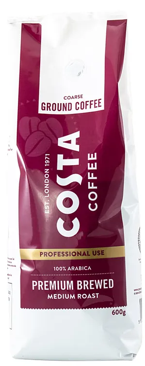 COSTA PREMIUM BREWED MEDIUM ROAST & GROUND COSTA PREMIUM BREWED MEDIUM ROAST & GROUND