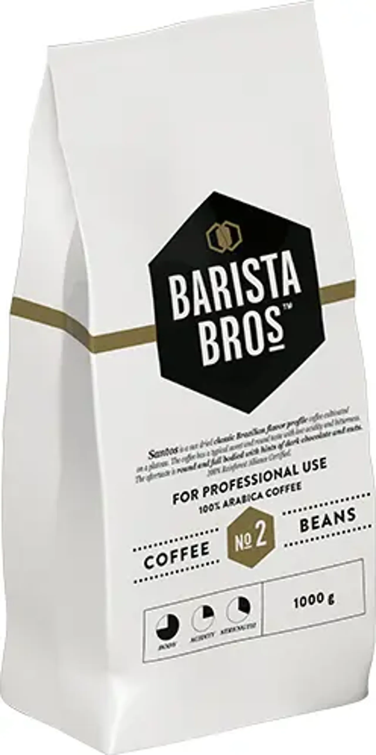 BARISTA BROS NO2 SANTOS COFFEE BEANS 1000G