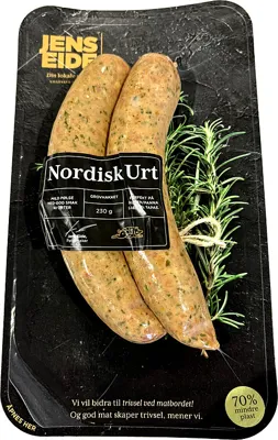 Nordisk Urtepølse 230g Jens Eide