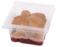 Sjokolade- Og Bringebærmousse Porsjon 60 G (Frödinge), Karto