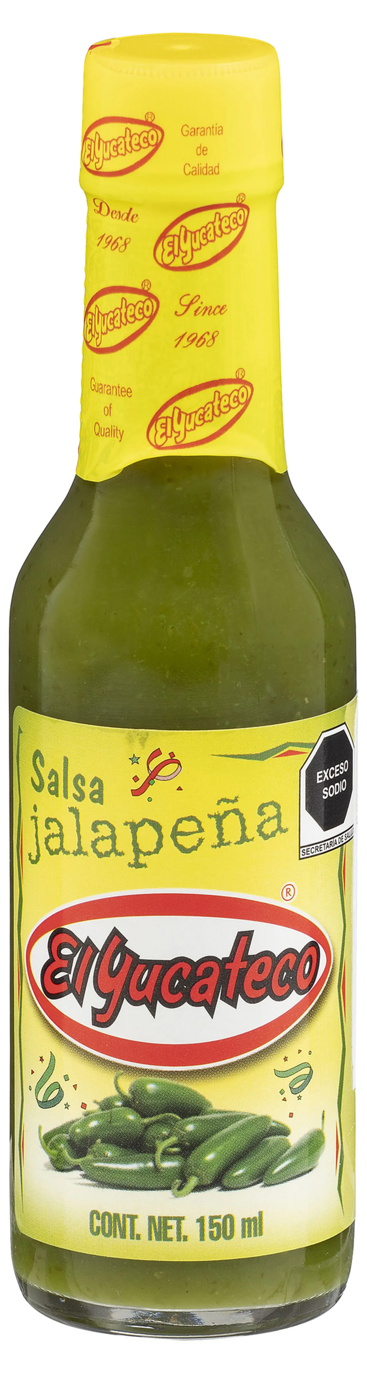 JALAPENO SAUCE 150ML EL YUCATECO