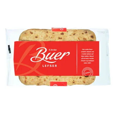 FERSKE LEFSER 6STK 240G BUER FERSKE LEFSER 6STK 240G BUER