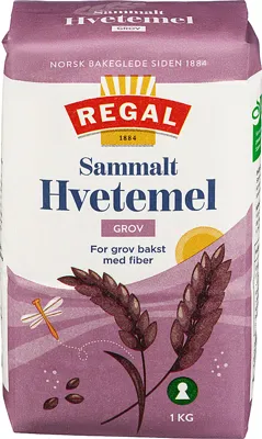 Sammalt Hvete Grov 1kg Regal