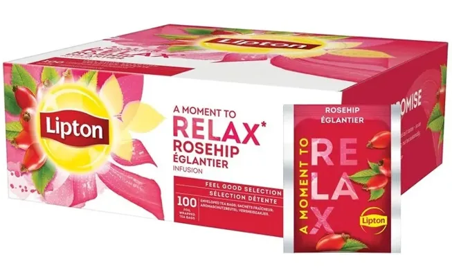 LIPTON ROSEHIP TEA 250G 100BG LIPTON ROSEHIP TEA 250G 100BG