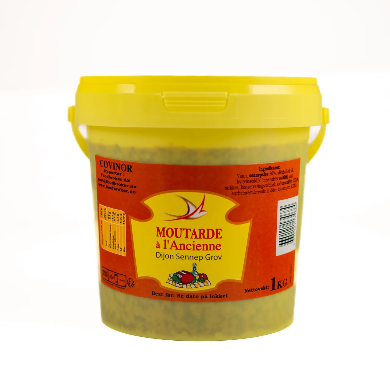 DIJON SENNEP GROV 1KG CHATEL