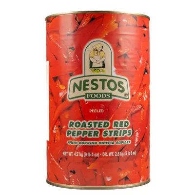 Grillet Paprika I Strimler 4,2kg Nestos Foods