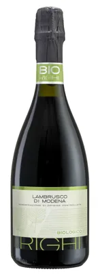 RIGHI LAMBRUSCO DI MODENA BIO 10% 75CL RIGHI LAMBRUSCO DI MODENA BIO 10% 75CL