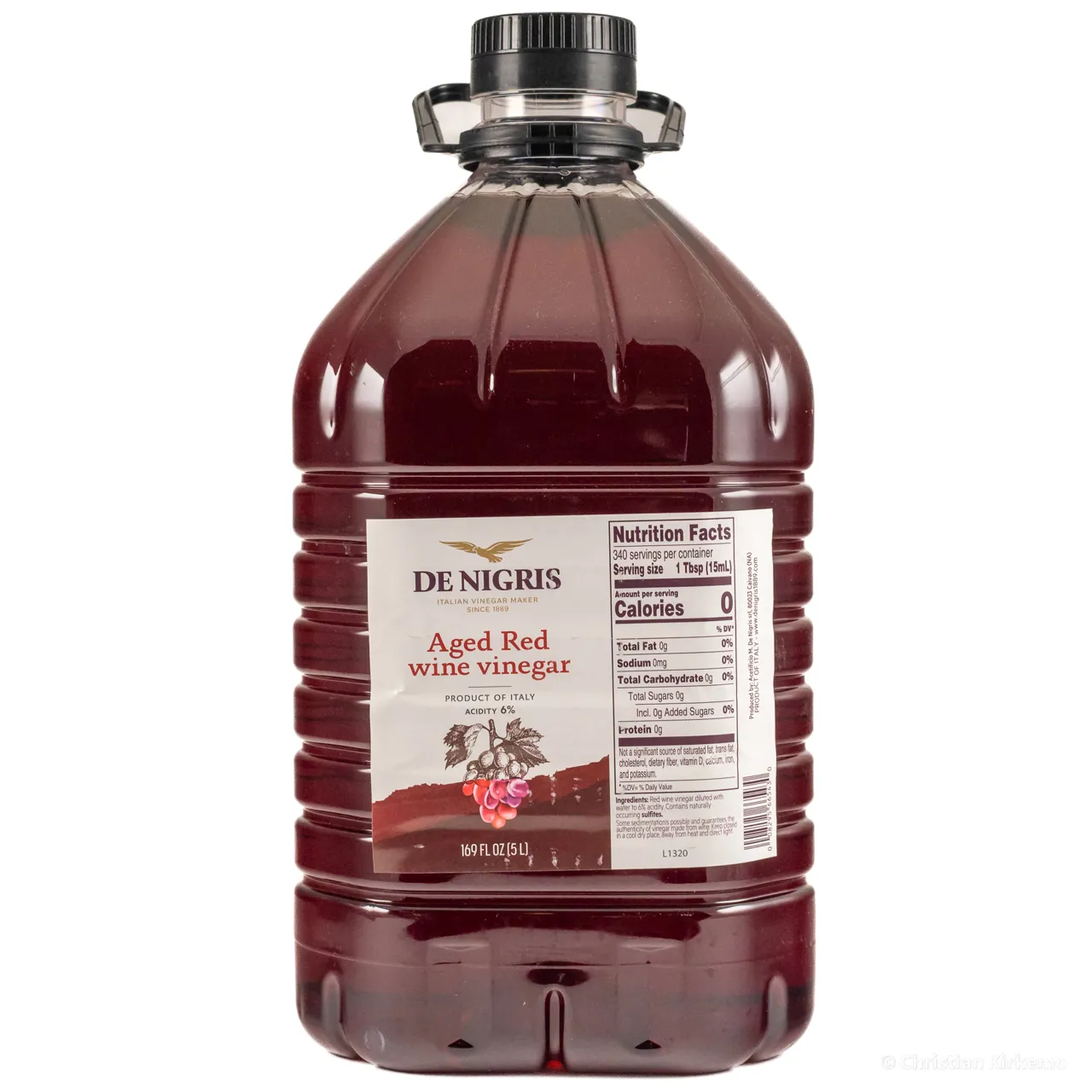 RØDVINSEDDIK 5L DE NIGRIS