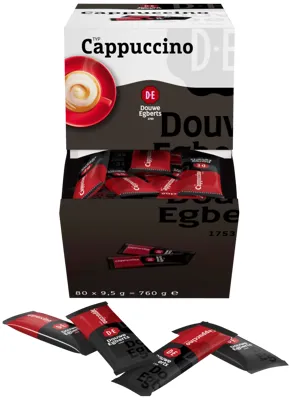 PULVERKAFFE CAPPUCINO STICKS   80STK PULVERKAFFE CAPPUCINO STICKS   80STK