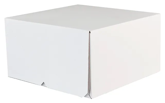 Kakeeske Hvit 260x260x180mm, 20 Stk