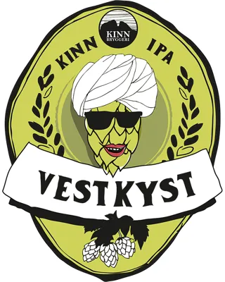 Kinn Bryggeri Vestkyst Indiaøl Kk 7% 30l