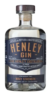 HENLEY GIN NAVY STRENGTH 57% 50CL HENLEY GIN NAVY STRENGTH 57% 50CL