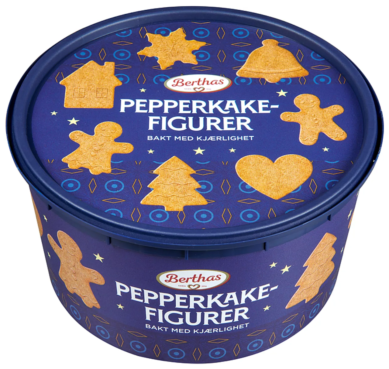PEPPERKAKEFIGURER 375G BERTHAS