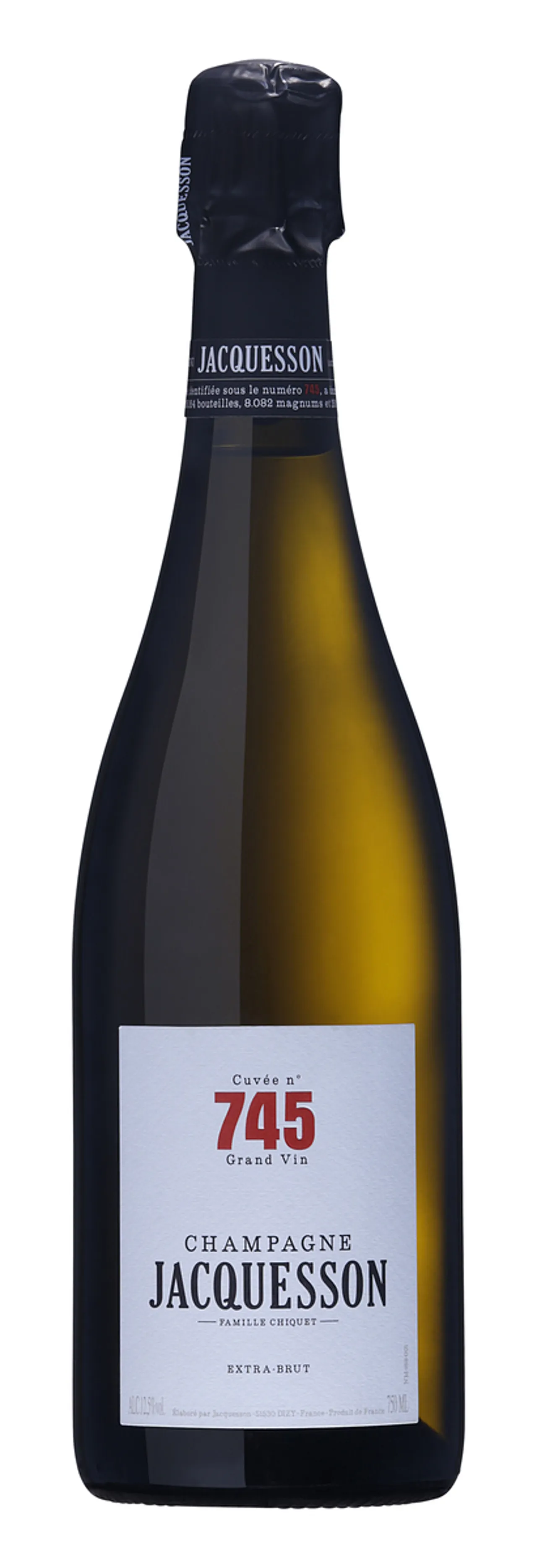 CHAMPAGNE JACQUESSON CUVÉE NO 745 12,5% 75CL
