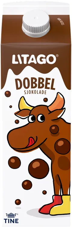 LITAGO DOBBEL SJOKOLADEMELK 0,5L TINE LITAGO DOBBEL SJOKOLADEMELK 0,5L TINE