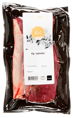ELG INDREFILET KJØL CA 1,3KG STENSAAS REINSDYRSLAKTERI ELG INDREFILET KJØL CA 1,3KG STENSAAS REINSDYRSLAKTERI