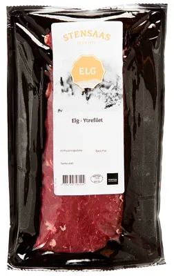 Elg Ytrefilet Kjøl Ca1,3kg Stensaas Reinsdyrslakteri