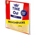 TINE ØKONOMIPAKKE EKTE REVET OST 370G