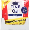 TINE ØKONOMIPAKKE EKTE REVET OST 370G