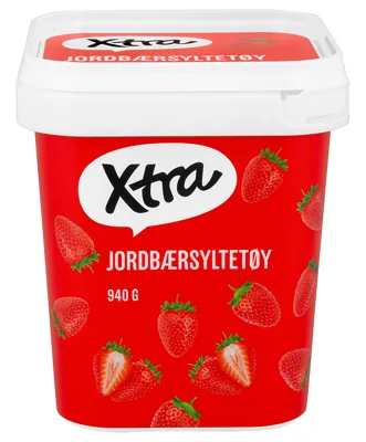 JORDBÆRSYLTETØY XTRA 940G JORDBÆRSYLTETØY XTRA 940G