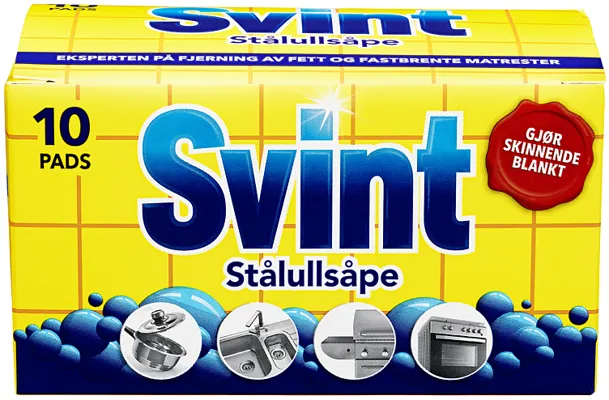 Svint Stålull Pads 10pcs