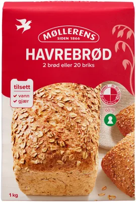 Havrebrød 1kg Møllerens