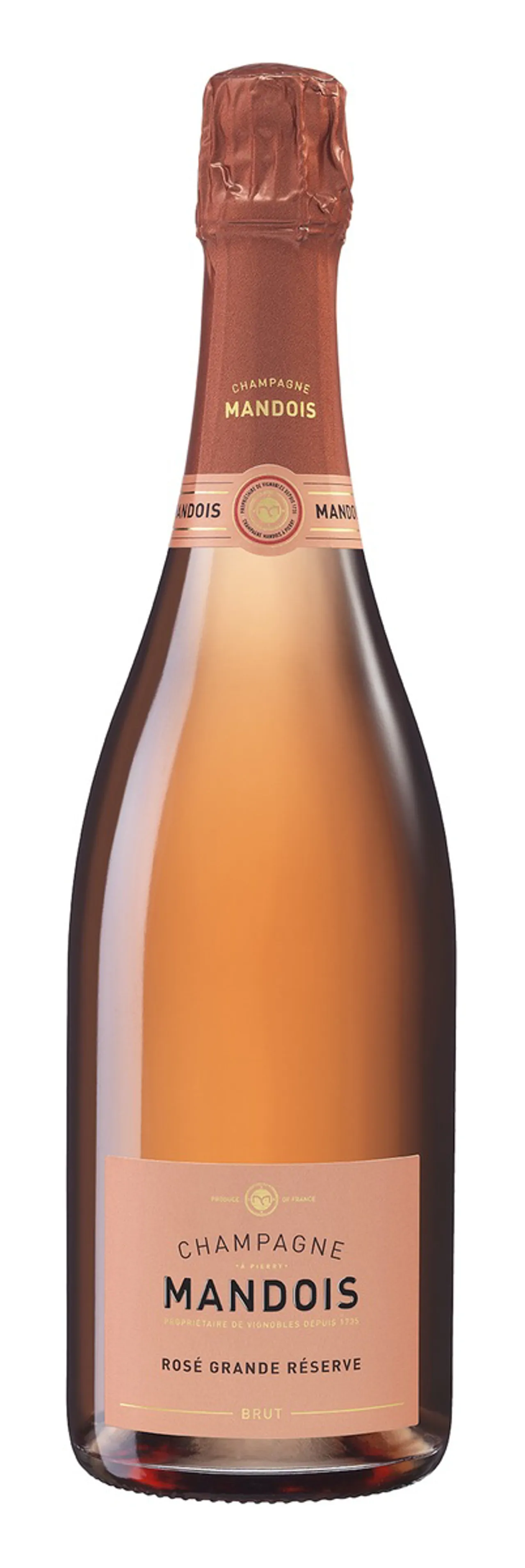 MANDOIS ROSE GRANDE RESERVEHAMPAGN 12,2% 75CL