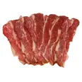 HALAL BACON AV RØKT STORFE, SKIVET, FROSSENT