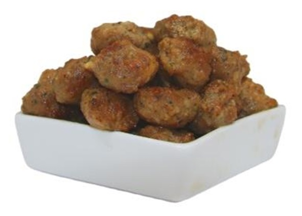 HALAL KYLLINGBOLLER TIL PIZZA 2,4KG SLÅTTO