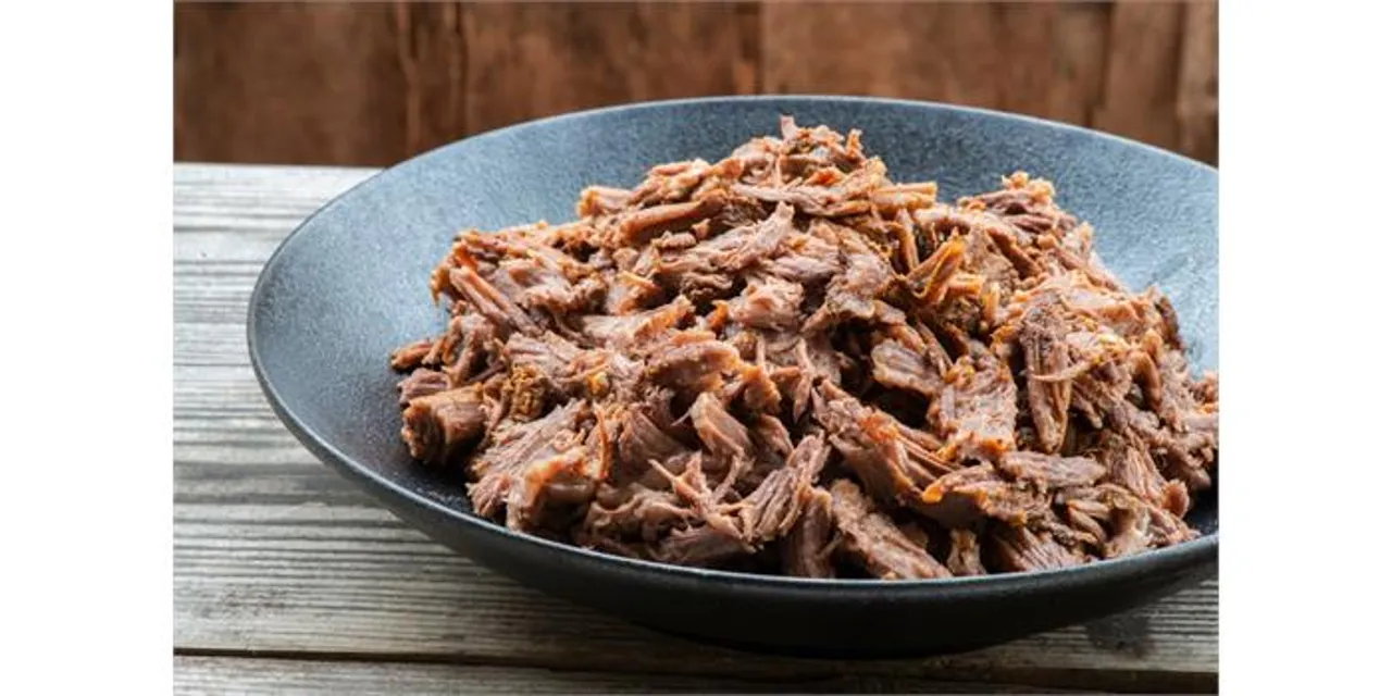 PULLED BEEF KOKT, REVET 1.5KG FROSSEN