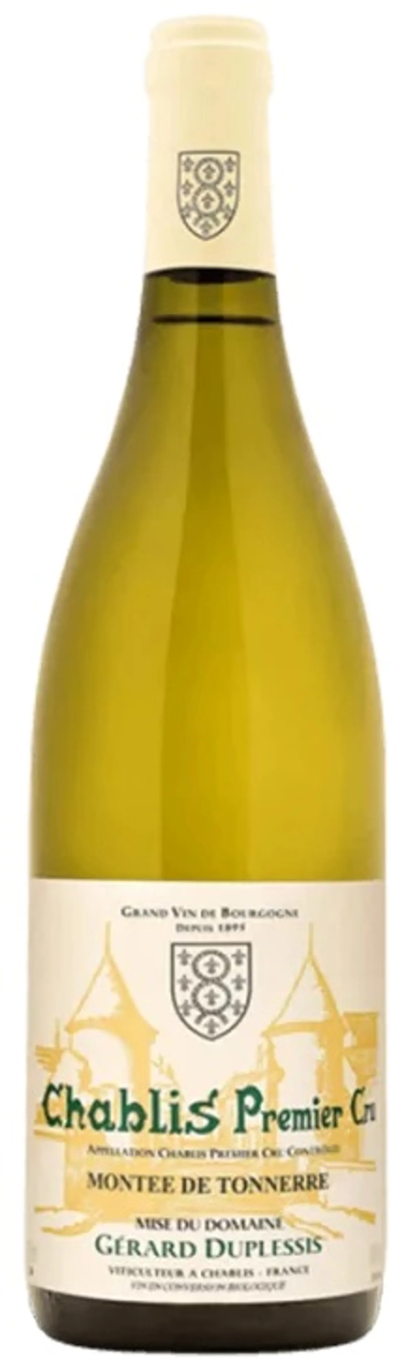 GÉRARD DUPLESSIS CHABLIS ERRU MONTÉE DE TONNERRE 13,5% 75CL