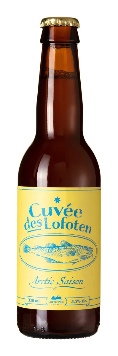 CUVEE DES LOFOTEN ARCTIC SAISON 5,5% VOL - 33CL GLASS FLASKE CUVEE DES LOFOTEN ARCTIC SAISON 5,5% VOL - 33CL GLASS FLASKE