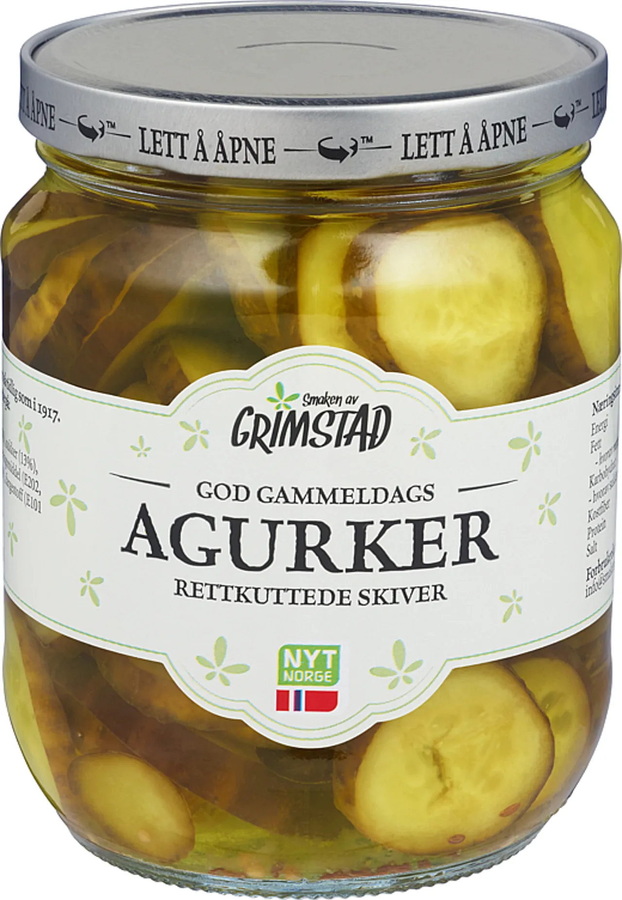 GOD GAMMELDAGS AGURKER 550G