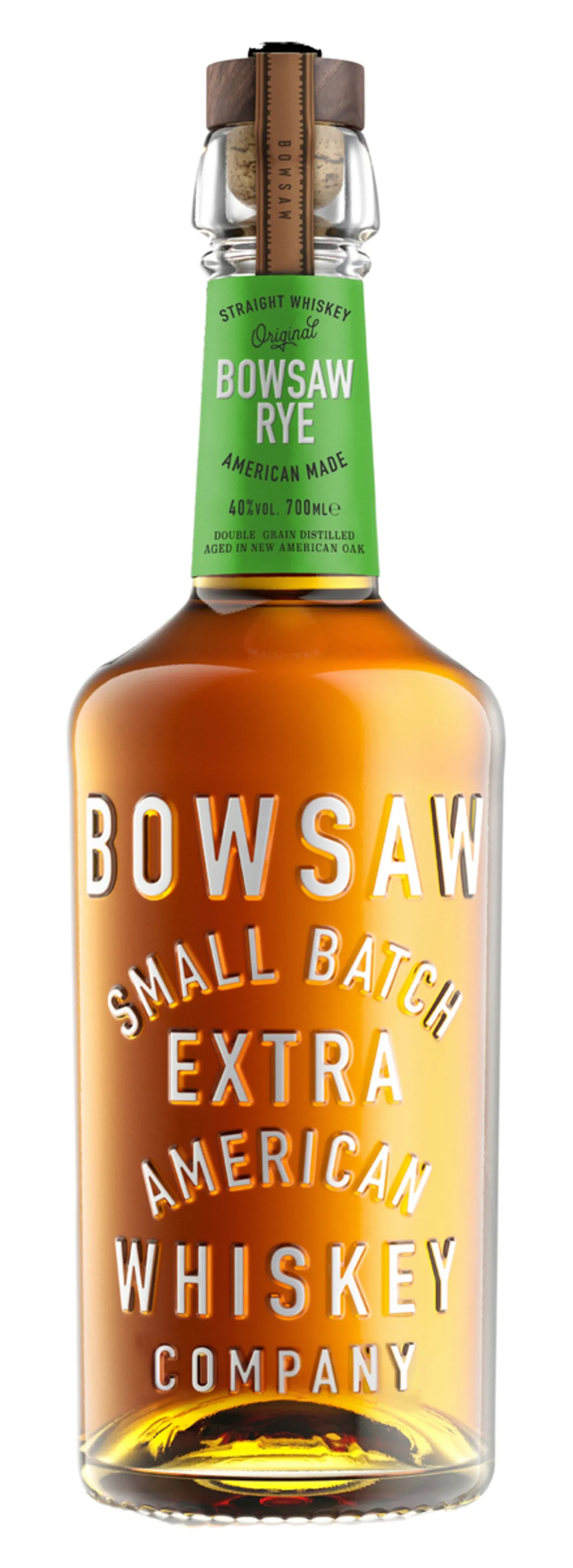 BOWSAW RYE WHISKEY 40% 70CL