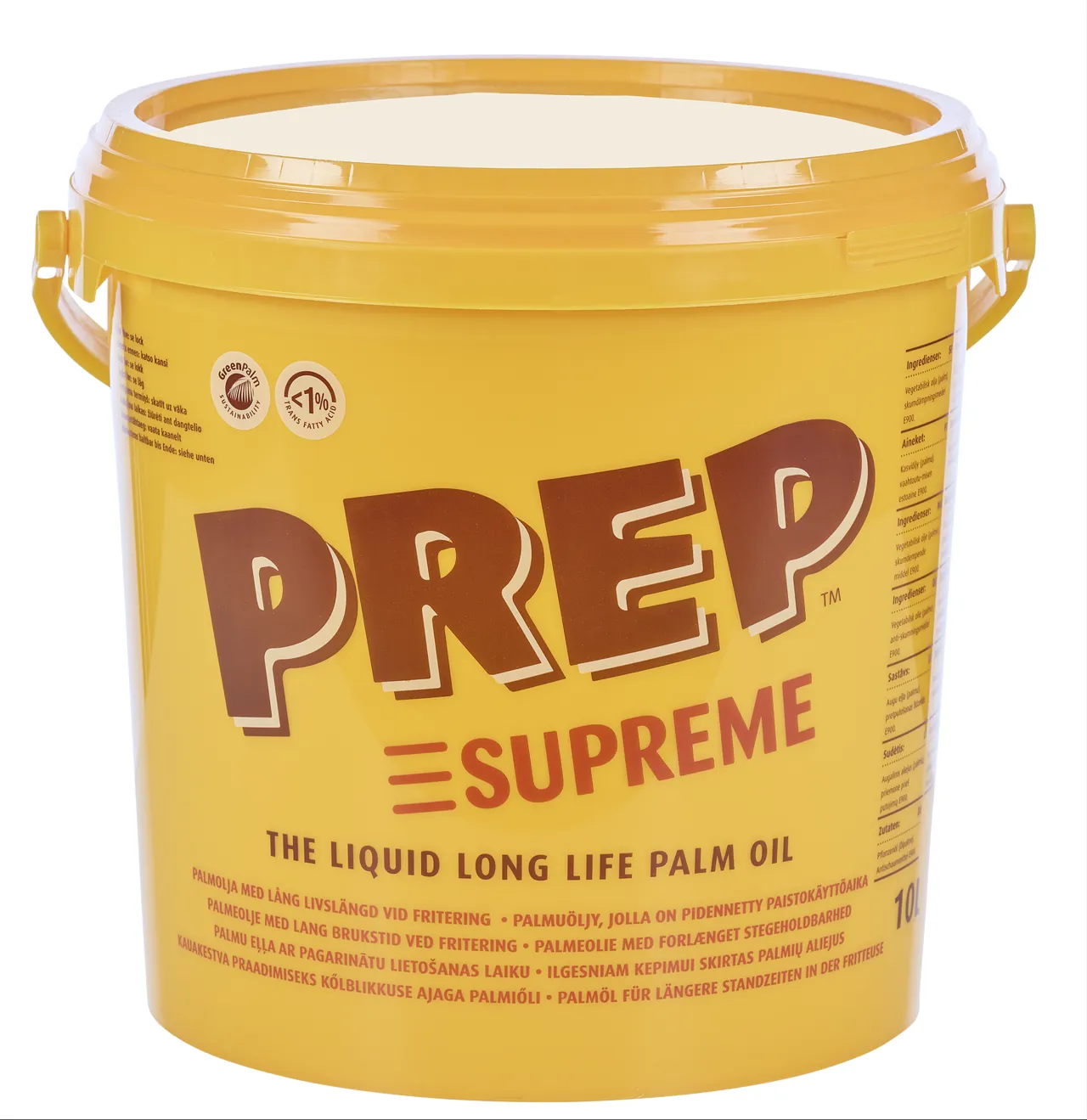 FRITYROLJE SUPREME, XTRA HOLDB 10L RAPSONA