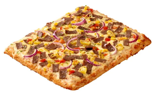 STABBURET FIRKANTPIZZA KEBAB 12X690G STABBURET FIRKANTPIZZA KEBAB 12X690G