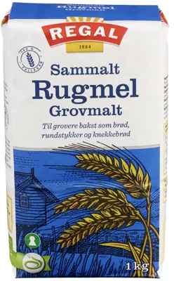 SAMMALT RUG GROV 1KG REGAL SAMMALT RUG GROV 1KG REGAL