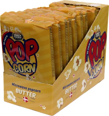 Popcorn Micropop M Smør 90g Snack Foods