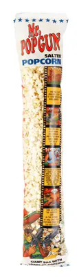Popcorn Ferdigp Longbag Salt 200g Mr Popgun