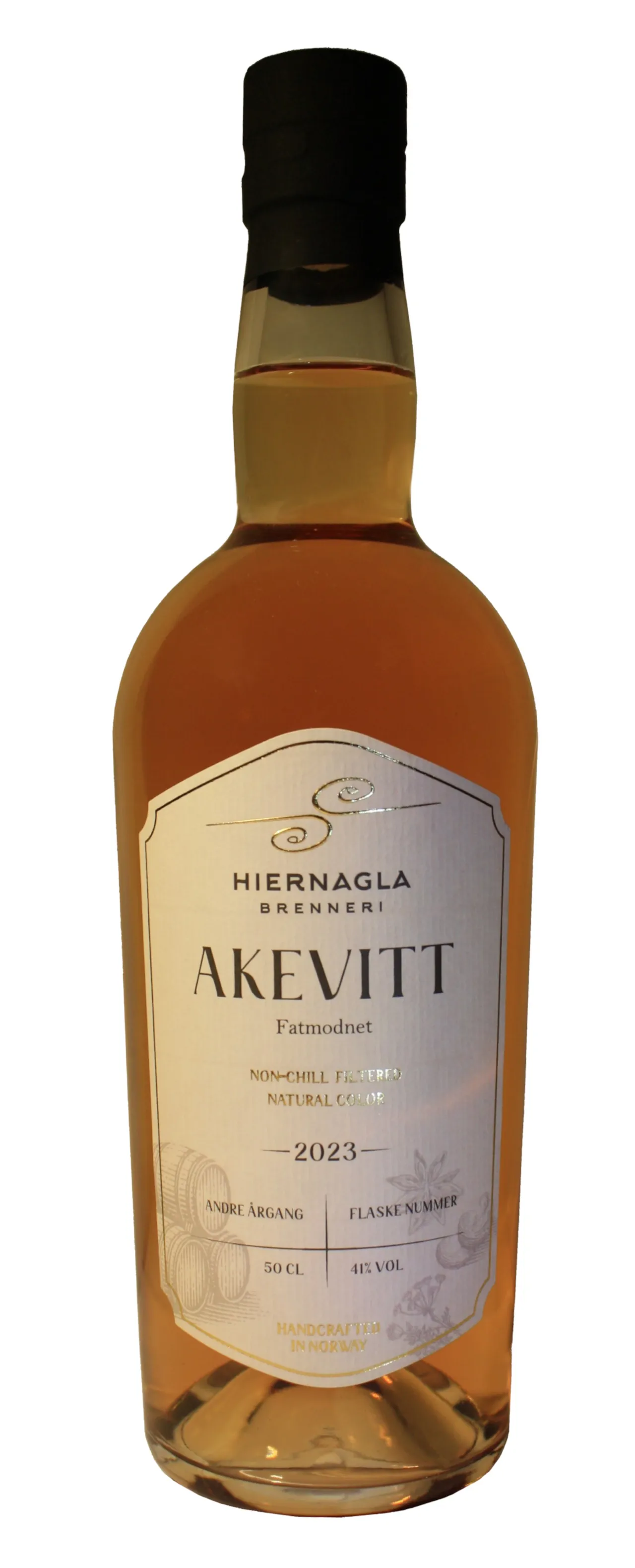 HIERNAGLA FATLAGRET AKEVITT 2023 41% 50CL