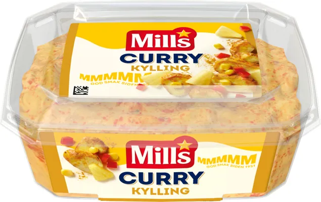 MILLS CURRY KYLLINGSALAT 200G MILLS CURRY KYLLINGSALAT 200G