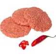 SKIKKELIG BEEFBURGER 180G CA 8,6KG I KRT