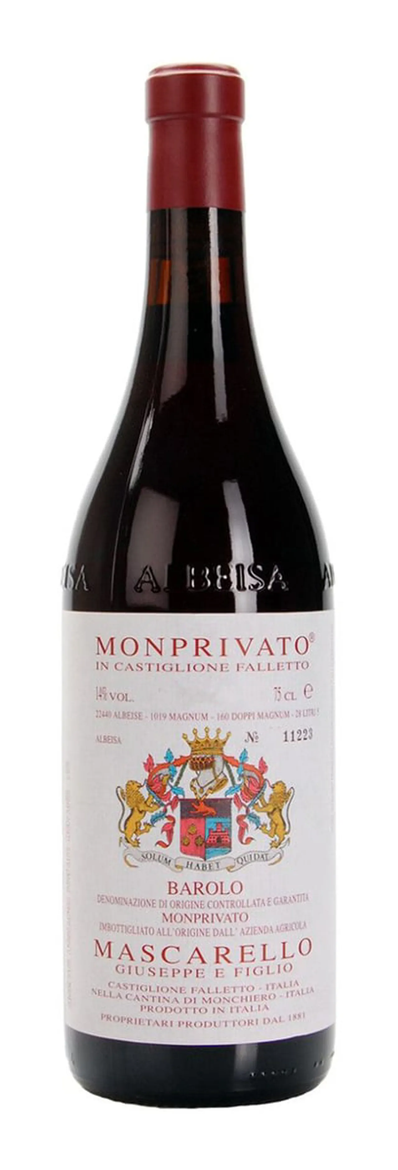 G MASC MONPRIVATO 2018 14,5% 75CL