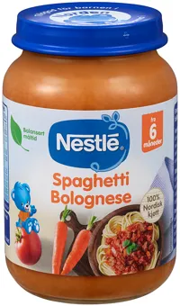 SPAGHETTI BOLOGNESE 6M 190G