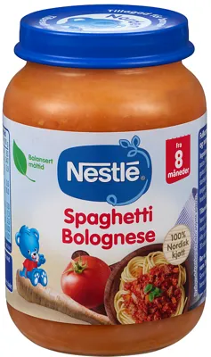 Spaghetti Bolognese 8m 190g