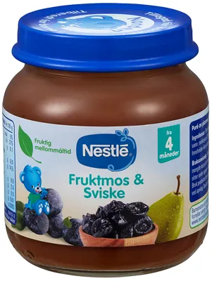 Fruktmos & Sviske 4m 125g
