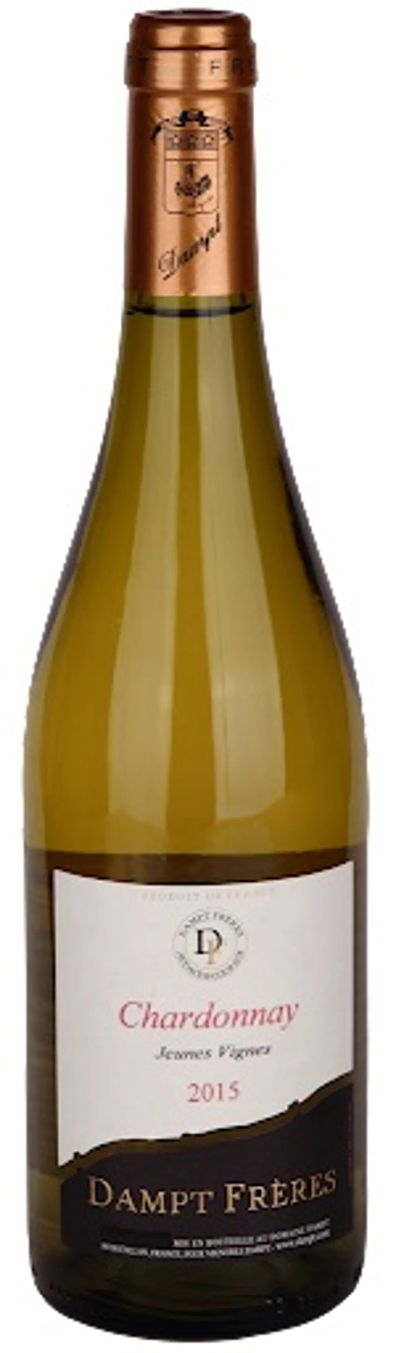 DAMPT FRÉRES CHARDONNAY JEUNES VIGNE 12,5% 75CL