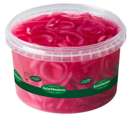 Syltet Rødløk 1060g Salatmestern