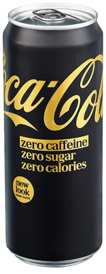 Coca-Cola Zero Sugar Zero Caffeine Sleekcan 330ml Bx